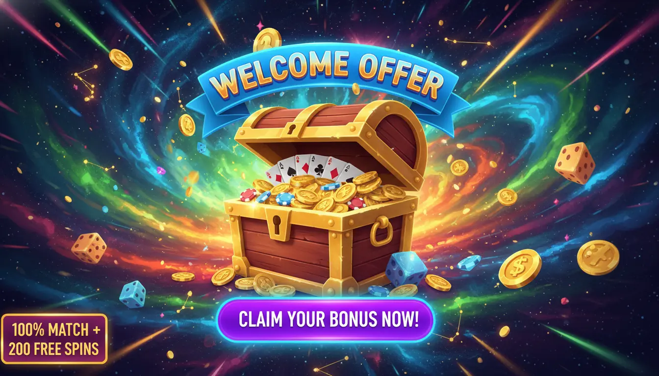 Welcome offer Stake casino